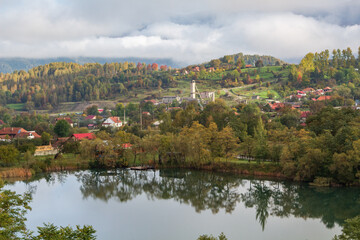 Obraz premium Apusine Mountains in Romania