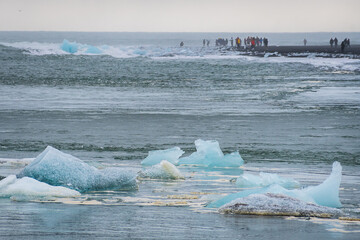 Jökulsárlón glaciar lake (Iceland)