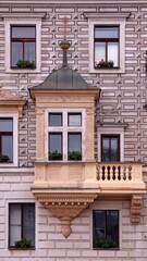 The historical building of the town hall at Kolin, Czech republic