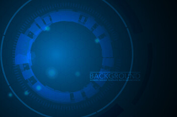 Abstract vector scientific data future and technology background that can use for business presentation. - Vector