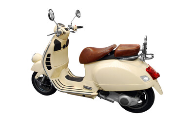 vintage scooter transparent © goce risteski