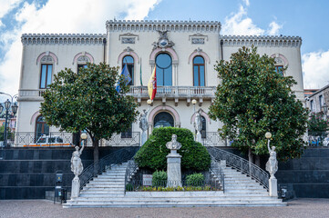 The City Hall of Zafferrana Etnea