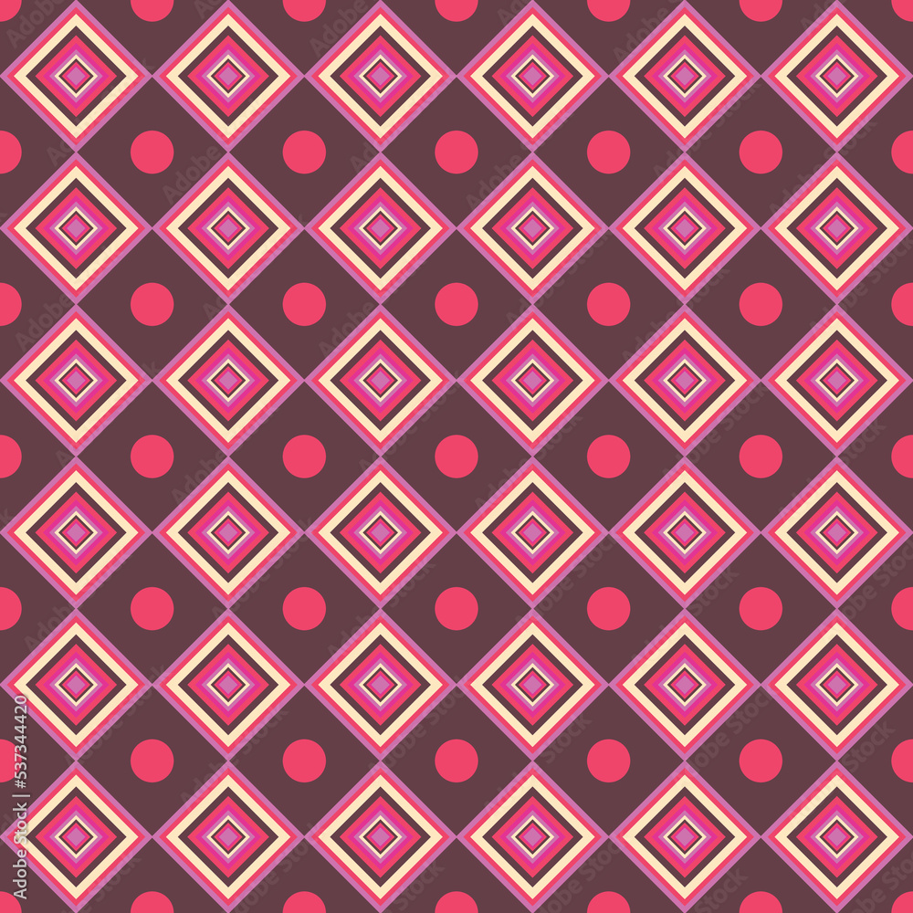 Poster vector seamless repeat pattern print background perfect for fabric