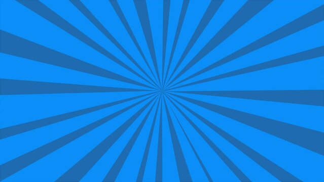 Radial Lines Pop Art Background V2