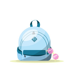 Vector  doodle illustration of school supplies.  Girly accessories.  Delicate school accessories