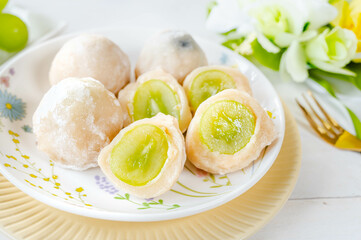 手作りぶどう大福