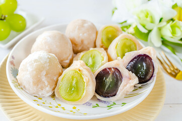 手作りぶどう大福