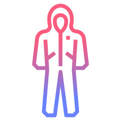 protective line gradient icon