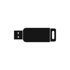 USB Flash Drive Icon. Editable Vector EPS Symbol Illustration.