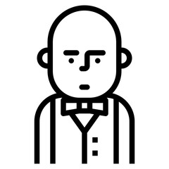 bartender Outline icon