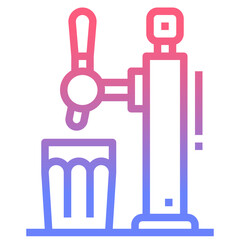 draft line gradient icon