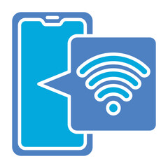 Wifi Glyph Two Color Icon
