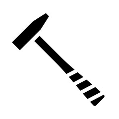 hammer glyph icon