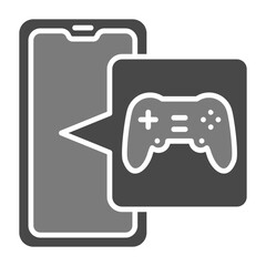 Game Greyscale Glyph Icon