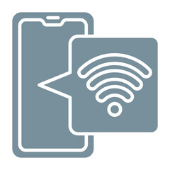 Wifi Multicolor Glyph Icon