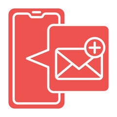 Email Multicolor Glyph Icon