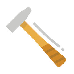 hammer flat icon