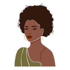 Abstract African woman portrait
Fashion illustration
