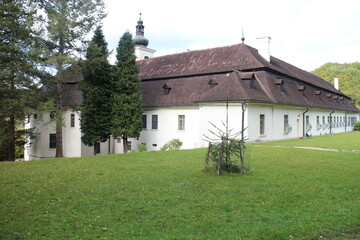 Grounds of Manor house Betliar, eastern Slovakia