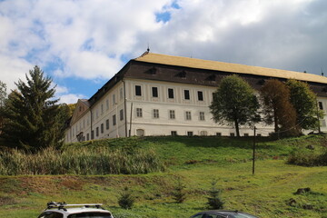 Grounds of Manor house Betliar, eastern Slovakia