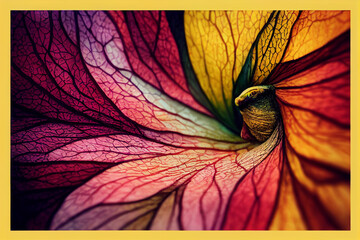Colorful natural abstract pattern, and texture. Nature in colors, abstract detailed background