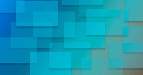 Modern bokeh background with paper layers for art banner design