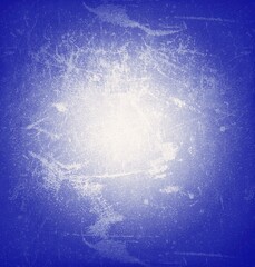 Fondo sucio en azul.