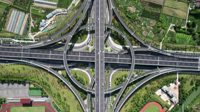 view of road interchange