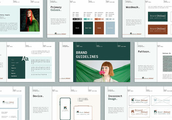 Brand Guidelines Presentation Layout