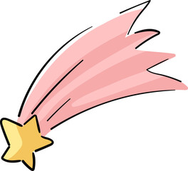 Obraz premium Girl elements for baby shower