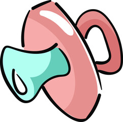 Girl elements for baby shower