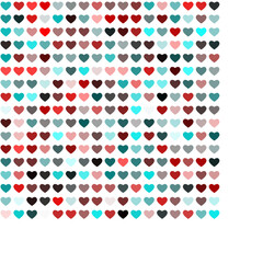 pattern with hearts
