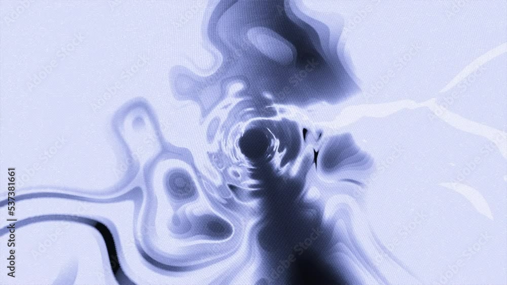 Poster hypnotic rotating tunnel with plasma. motion. psychedelic tunnel spins with flashing plasma heels. p