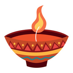 india culture candle