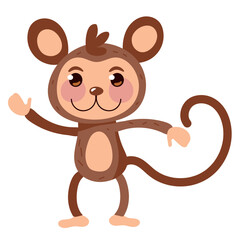 cute monkey animal
