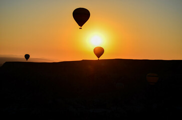 hot air balloons in cappadocia 