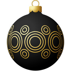 golden christmas ball luxury hanging bauble