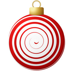 candy christmas ball bauble