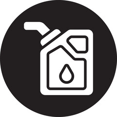gasoline glyph icon