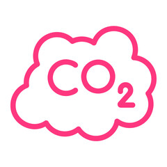 co2 gradient icon