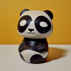 panda bear shape object © MartinNicolas