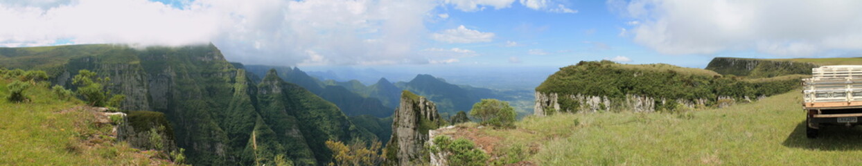 Fototapeta na wymiar Panoramicas Santa Catarina Brasil