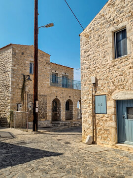 Traditional village of Aeropoli, Laconia, Peloponnese, Greece