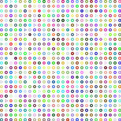 seamless pattern with colorful dots