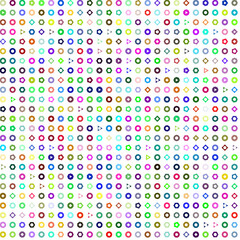 seamless pattern with colorful dots