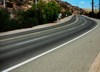 road up the mountains