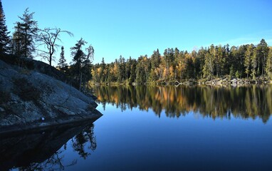 reflection in the water