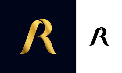 AR logo letter design on luxury background. AR logo monogram initials letter concept. AR icon logo design. AR elegant and Professional letter icon design on white and dark background
