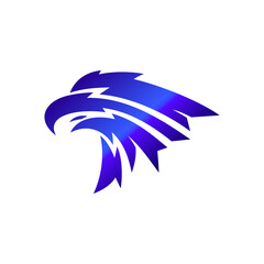 Elegant Simple Eagle Logo Design