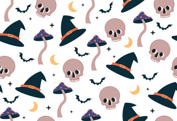 Magic seamless pattern